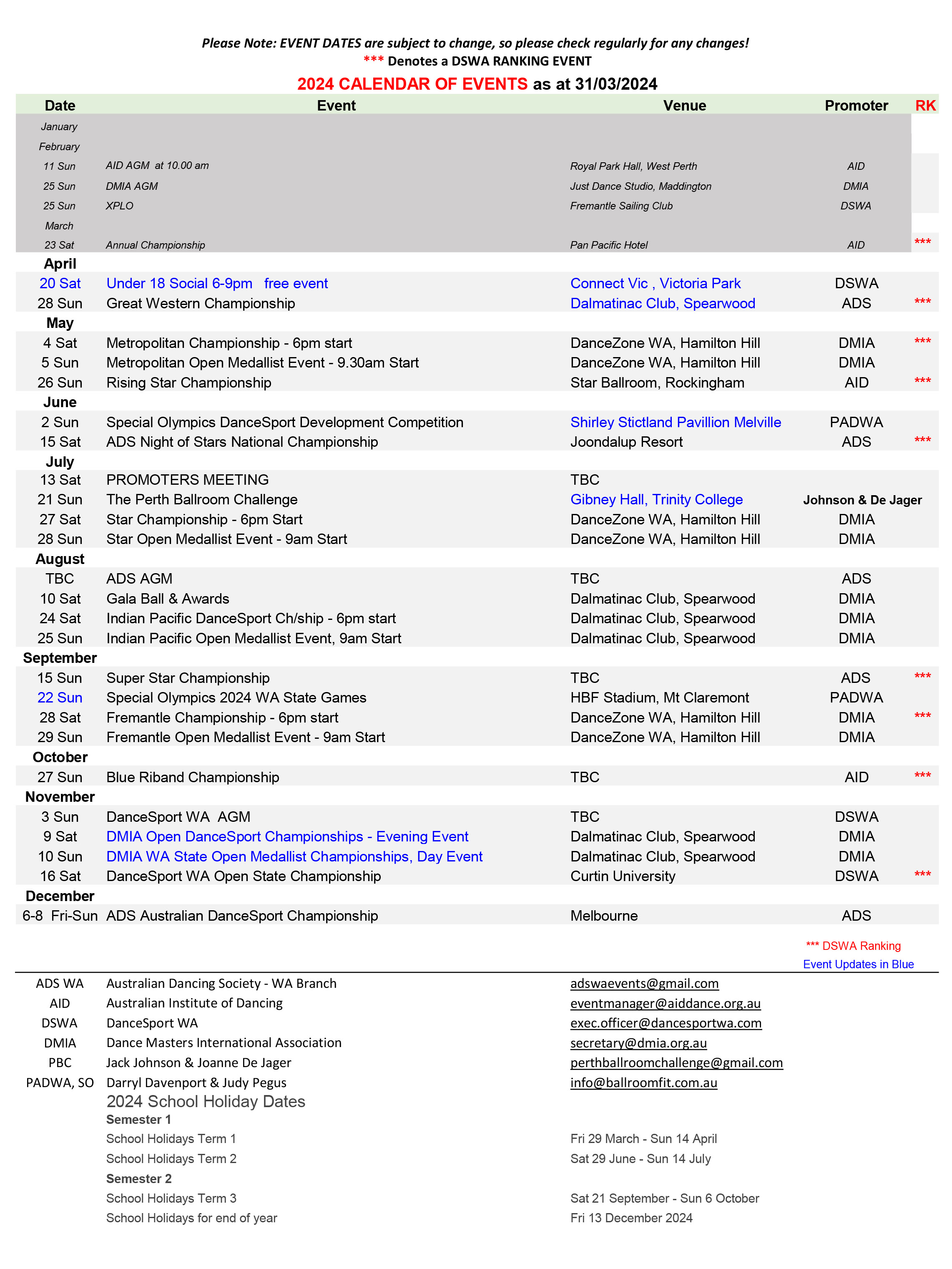 Copy of dancesport combined calendar of events 2024 ver2.5 31.03.2024